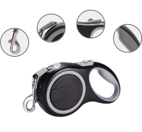 NUXIE® Premium automatische singel hondenriem 5m 20kg (willekeurige kleur)