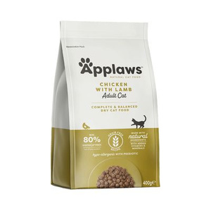 Applaws Adult Kip met Extra Lam Droog Kattenvoer 400g