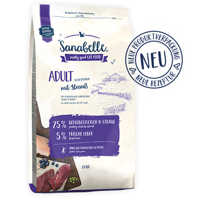 BOSCH Sanabelle Struisvogel Volwassen 8kg