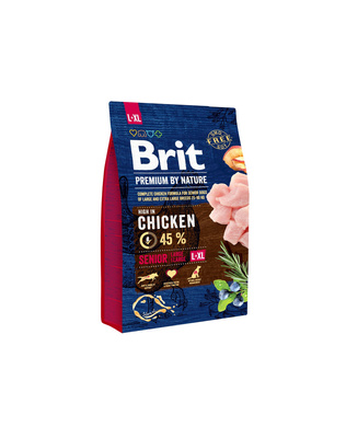 Brit Premium By Nature Senior L+XL met Kip 3kg
