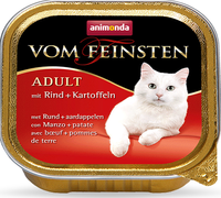 Animonda Vom Feinsten Adult Kat Rundvlees & Aardappelen 100g