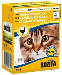 BOZITA Cat Kip & Kalkoen in Saus 370g