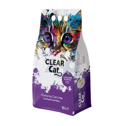 Clear Cat Blanco Lavendel bentonietstrooisel 10l