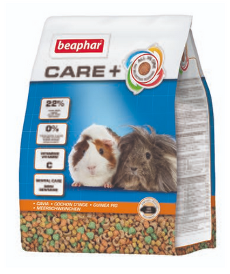 BEAPHAR Care+ Cavia Super Premium Voeding 1.5kg