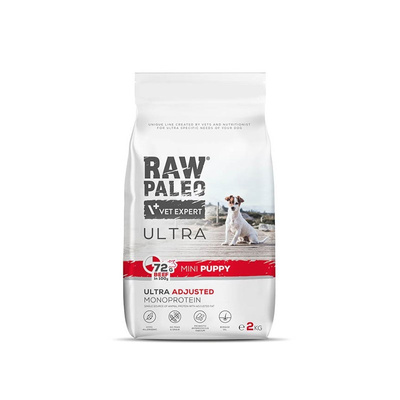 Vetexpert Raw Paleo Ultra Rund Puppy Mini 8kg