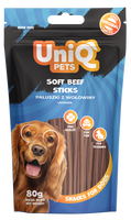 UNIQ PETS hondensnacks 80g rundvlees sticks