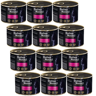 Dolina Noteci Premium Voor Katten Kalkoenfilet In Saus 12x185g
