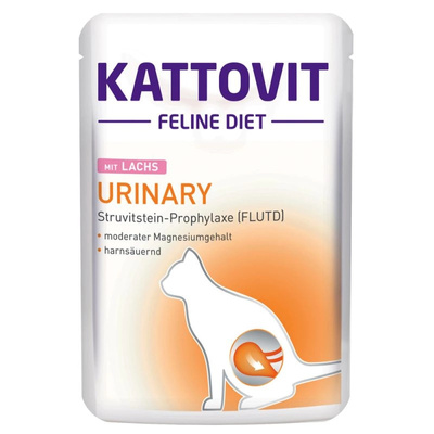 Kattovit Urinaire Zalm 85g 