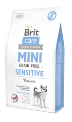 Brit Care Mini Grain-Free Sensitive met hertenvlees 2kg