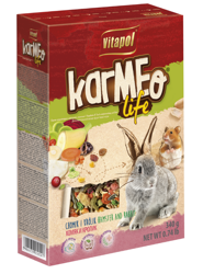 Vitapol voer voor hamster en konijn 2 in 1 340g