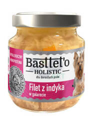 Basttet'o Holistic kalkoenfilet in galette voor honden 130g