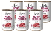 Brit Mono-Eiwit Rundvlees 6x400g