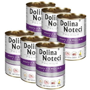 Dolina Noteci Premium Konijn met Veenbes 6x400g