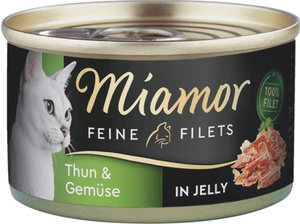 Miamor Feine Filets - gelei blikje 100g tonijn+groenten