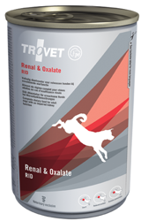 TROVET RID Renal & Oxalate For Dogs Can 400g