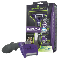 FURMINATOR Tool voor het uitkammen van de ondervacht van langharige middelgrote en grote katten