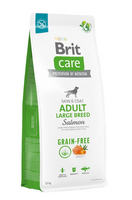 BRIT CARE Hond Graanvrij Adult Large Breed Zalm 12kg + GRATIS een verrassing voor je hond!