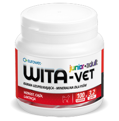 Eurowet Wita-Vet Junior +Adult 100tab