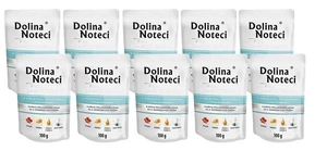 Dolina Noteci Premium voor kleine honden met kalfsvlees, tomaten en pasta 10x100g