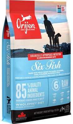Orijen Six Fish Hond 6kg