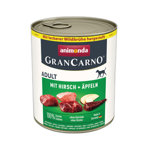ANIMONDA GranCarno Volwassen Hondensmaak: Hert + Appel 800g
