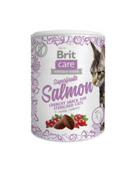 Brit Care Kattensnack Supervruchten Zalm 100g
