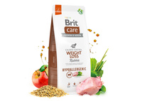 BRIT CARE Dog Hypoallergenic Weight Loss Rabbit 12kg