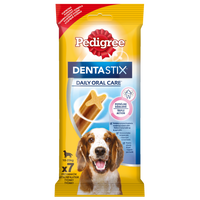 Pedigree DentaStix Dental Treats voor honden vanaf 4 maanden en meer dan 10-25kg 180g