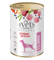 Dolina Noteci 4Vets Honden Diabetes 18x400g 
