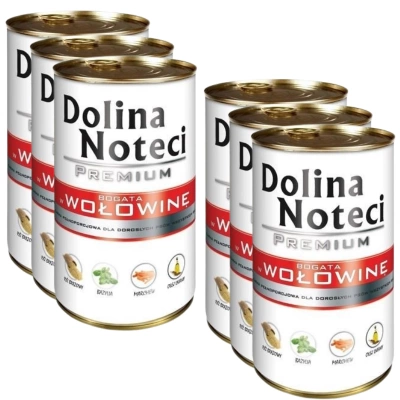 Dolina Noteci Premium Rijk aan Rundvlees 6x400g