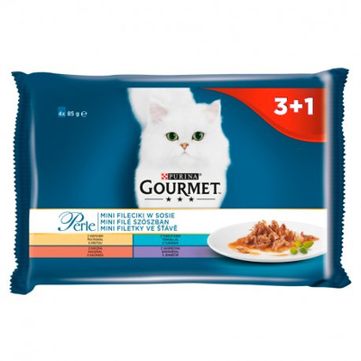 Gourment Perl Mini Filets in Saus 4x85g