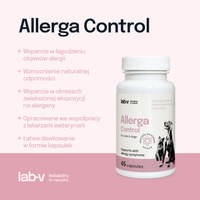 LAB-V Allerga Control - Ondersteuning bij allergiesymptomen 45 capsules 