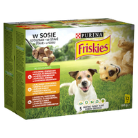 PURINA Friskies Hondenvoer in saus 12x85g
