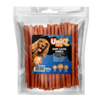 UNIQ PETS hondensnacks 500g Lam sticks