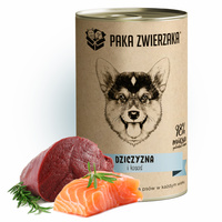 Paka Zwierzaka Vrij wild en zalm 400g