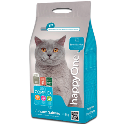 happyOne Gesteriliseerd voor volwassen gesteriliseerde katten 2kg 