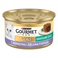Purina Gourmet Gold Hartige Taart met Lam en Groene Bonen 85g