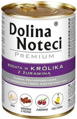 Dolina Noteci Premium Konijn met Veenbes 12x400g
