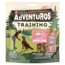 ADVENTUROS Training Zalmrijke hondensnacks 115g
