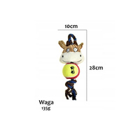 Touwtrekkend hondenspeeltje 28 cm
