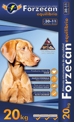 Forzecan Equilibrio 45% Gmo-vrij vlees 20kg