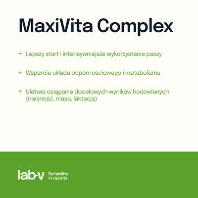 Lab-v MaxiVita Complex - aanvullend diervoeder - multivitamine, in vloeibare vorm, voor hoenderachtigen, waterpluimvee, duiven, varkens, runderen, schapen en geiten 1000 ml