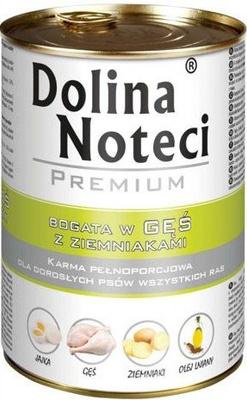 Dolina Noteci Premium Gans met Aardappelen 12x400g