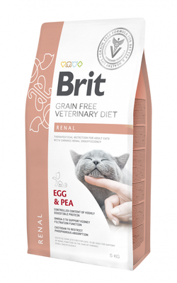 Brit gf veterinary diets cat Renal 400g