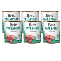 Brit Pate&Meat Adult Venison 6x800g
