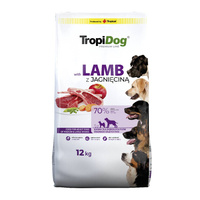 Tropidog Premium Adult Medium & Large Breed Lamb & Rice 12kg