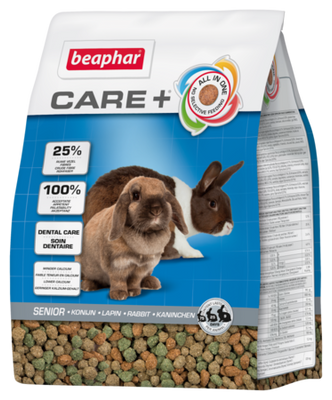 BEAPHAR Care+ Konijn Senior Super Premium Voer voor Senior Konijnen 1.5kg