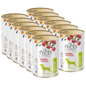 Dolina Noteci 4Vets Allergie voor Honden 12x400g