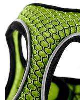 Hunter Hilo Comfort Hondenharnas Lime Groen Maat M/L 