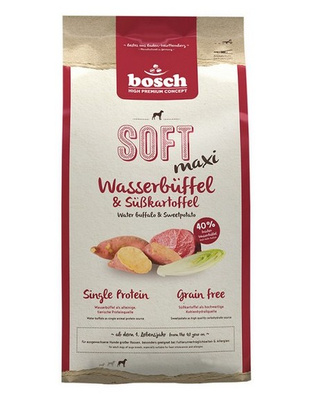 BOSCH Soft Maxi Water Buffalo & Yams 12,5kg + GRATIS een verrassing voor je hond!